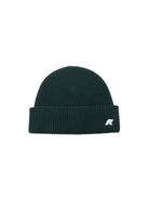 Berretto per bambino K-Way Kids verde scuro con patch con logo K31358W 228 K-WAY KIDS 
