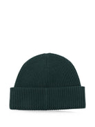 Berretto per bambino K-Way Kids verde scuro con patch con logo K31358W 228 K-WAY KIDS 