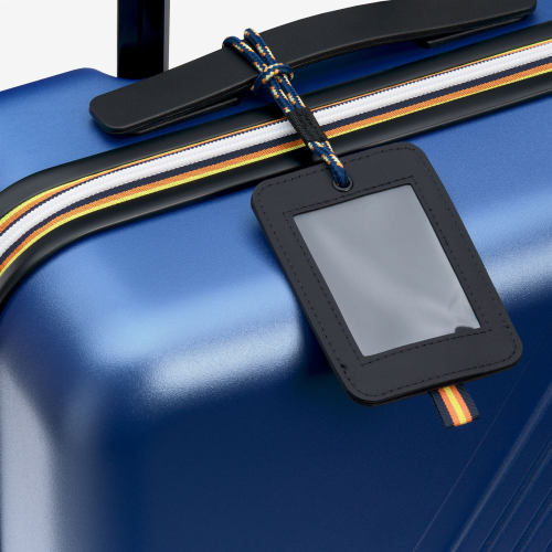 Trolley Eudoxie K-WAY blu con guscio in policarbonato K4125ZW 063 K-WAY KIDS 