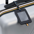 Trolley Eudoxie K-WAY grigio con logo stampato all-over K4125ZW 08Y K-WAY KIDS 