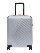 Trolley Eudoxie K-WAY grigio con logo stampato all-over K4125ZW 08Y K-WAY KIDS 