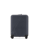 Trolley Eudoxie K-WAY blu con logo stampato all-over K4125ZW K89 K-WAY KIDS 