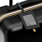 Trolley Eudoxie K-WAY  nero con logo stampato all-over K4125ZW USY K-WAY KIDS 