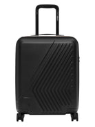 Trolley Eudoxie K-WAY  nero con logo stampato all-over K4125ZW USY K-WAY KIDS 