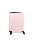 Trolley Eudoxie K-WAY  rosa con logo stampato all-over K4125ZW W4U K-WAY KIDS 