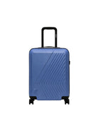Trolley Eudoxie K-WAY blu con monogramma K-Way in rilievo tono su tono K4125ZW XVJ K-WAY KIDS 