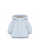Giubbino E. Jack per neonato K Way Kids azzurro con toppa con logo K4133HW DA1 K-WAY KIDS 