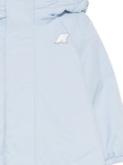 Giubbino E. Jack per neonato K Way Kids azzurro con toppa con logo K4133HW DA1 K-WAY KIDS 