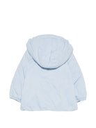 Giubbino E. Jack per neonato K Way Kids azzurro con toppa con logo K4133HW DA1 K-WAY KIDS 