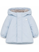 Giubbino E. Jack per neonato K Way Kids azzurro con toppa con logo K4133HW DA1 K-WAY KIDS 
