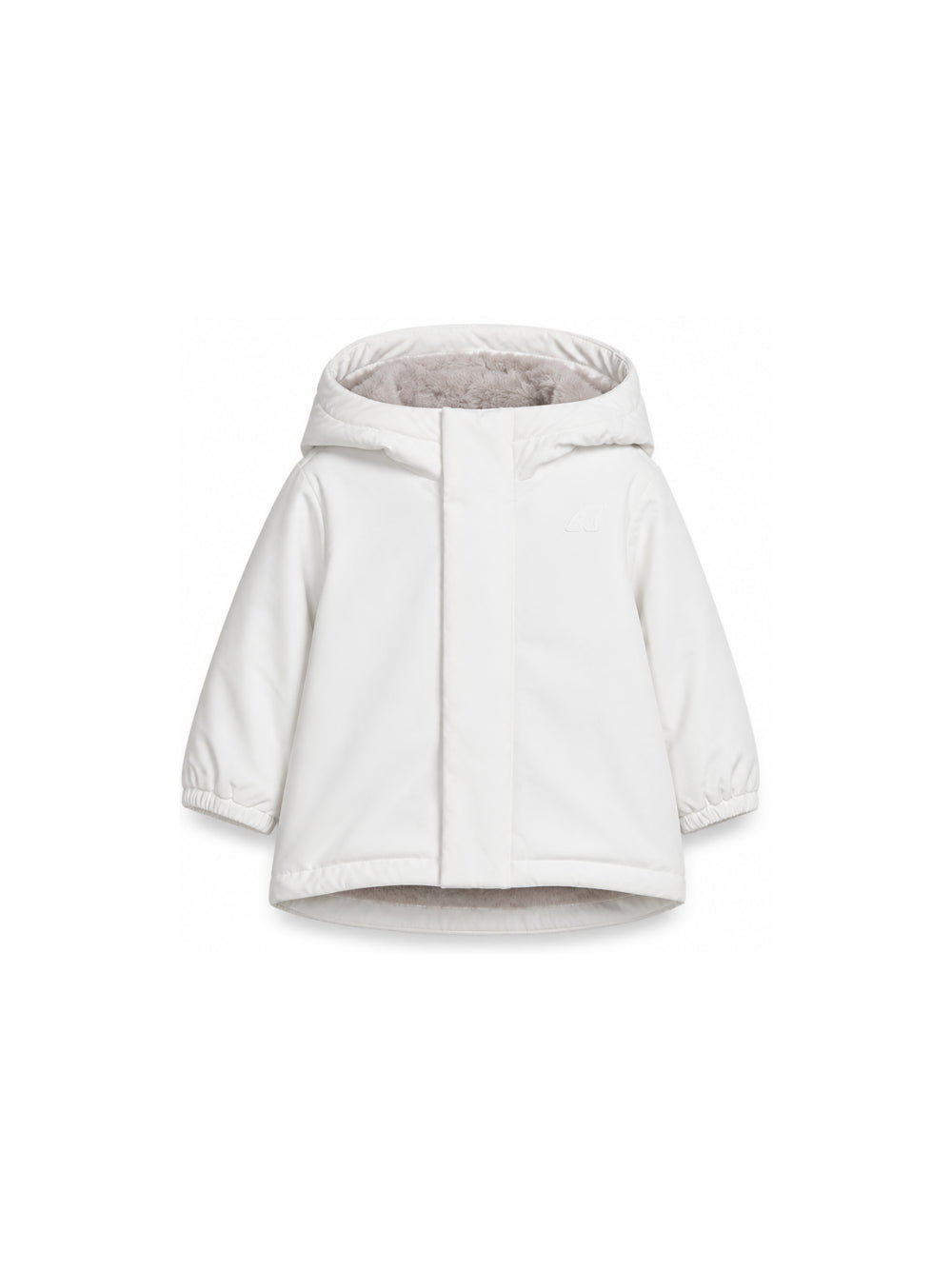 Giubbino E. Jack per neonati K Way Kids bianco con design classico K4133HW DCV K-WAY KIDS 