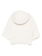 Giubbino per neonati K-WAY Kids bianco con finitura in shearling K41478W 490 K-WAY KIDS 