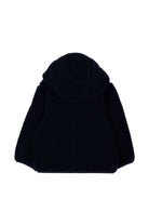 Giubbino per neonato K-Way Kids blu scuro con cappuccio con finta pelliccia K41478W K89 K-WAY KIDS 