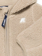 Giubbino per neonati K-WAY Kids beige con finitura in shearling K41478W XP2 K-WAY KIDS 