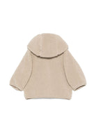 Giubbino per neonati K-WAY Kids beige con finitura in shearling K41478W XP2 K-WAY KIDS 