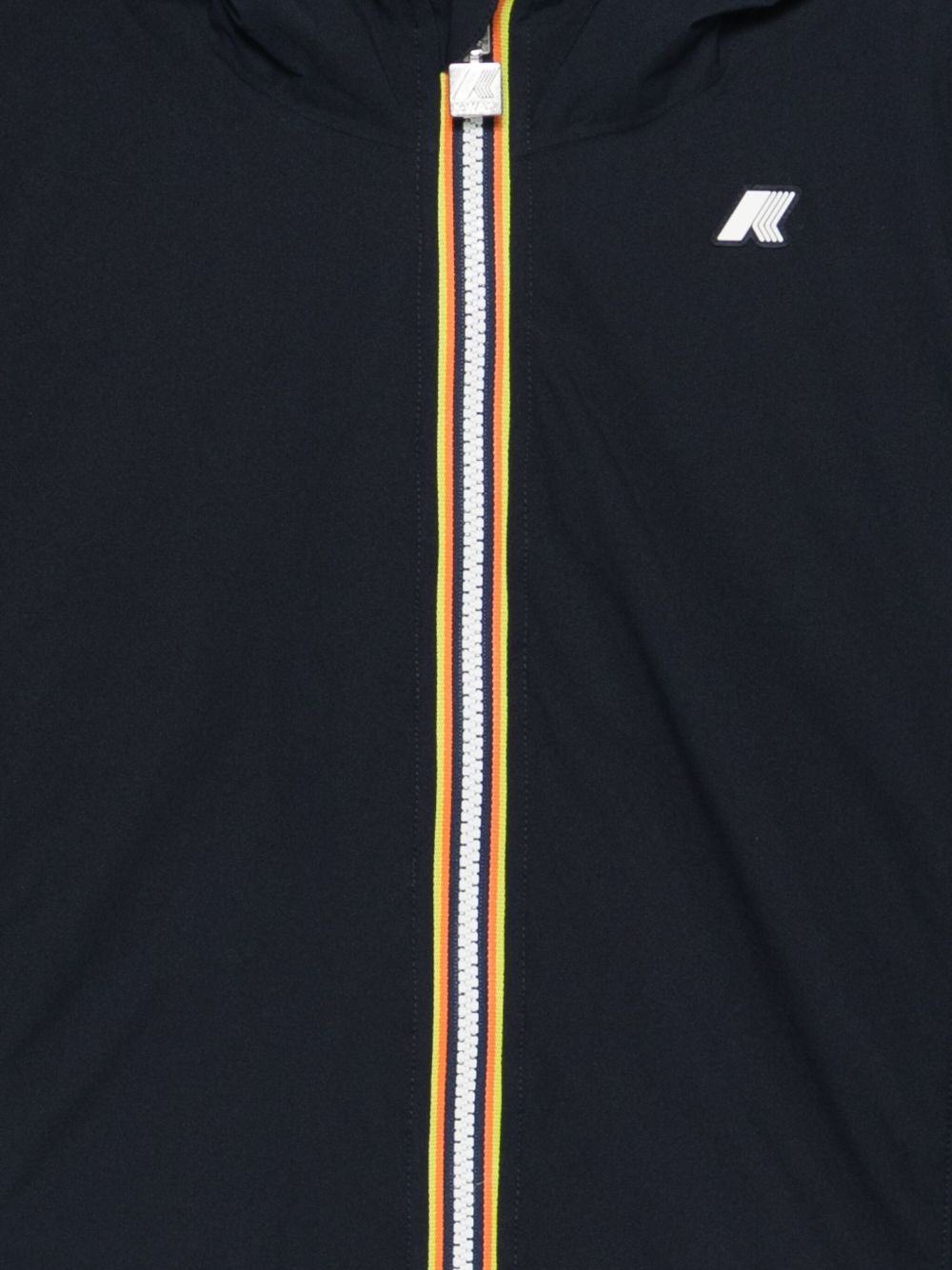 Giubbino per bambini K-WAY Kids nero con logo sul davanti K5128VW DBH K-WAY KIDS 