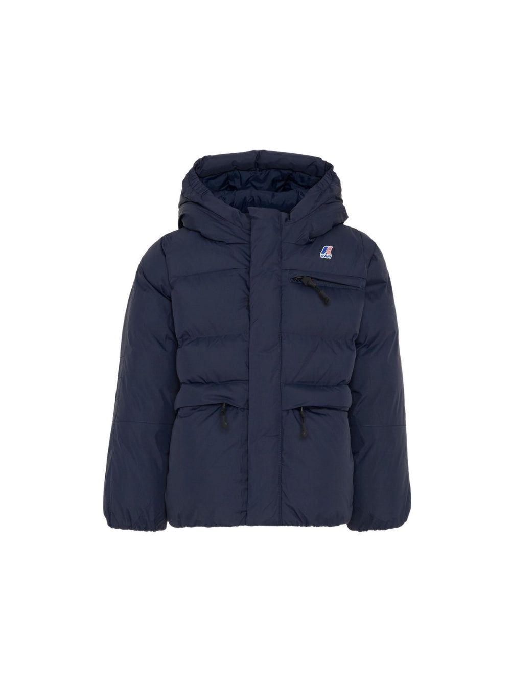 Giubbino per bambino K-WAY Kids blu con logo sul davanti K6141CW K89 K-WAY KIDS 