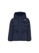 Giubbino per bambino K-WAY Kids blu con logo sul davanti K6141CW K89 K-WAY KIDS 