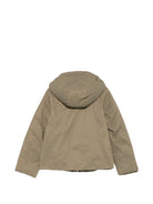 Giacca unisex bambino K-Way Kids beige con toppa logo K7136ZW DC9 K-WAY KIDS 
