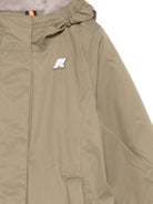 Giacca unisex bambino K-Way Kids beige con toppa logo K7136ZW DC9 K-WAY KIDS 