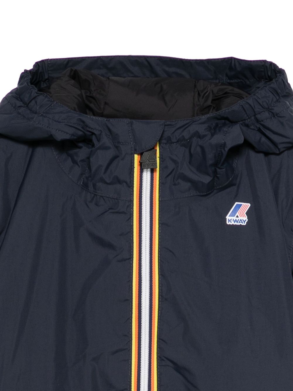 Giubbino per bambini K-WAY Kids blu con logo sul davanti K7141FW K89 K-WAY KIDS 