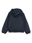 Giubbino per bambini K-WAY Kids blu con logo sul davanti K7141FW K89 K-WAY KIDS 
