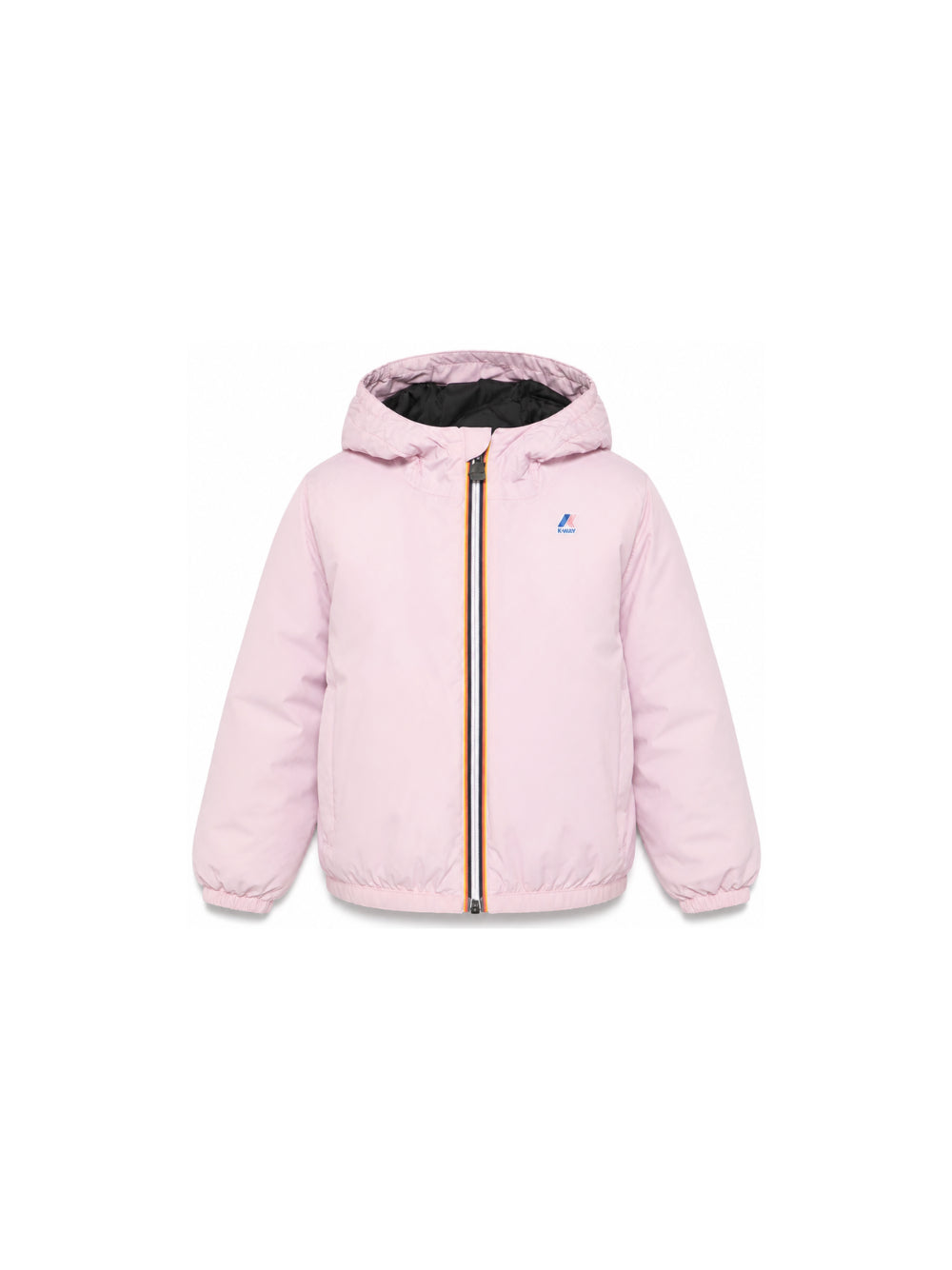 Impermeabile per bambina K Way Kids P. Le Vrai Claude 4.0 rosa con cappuccio K7141FW V18 K-WAY KIDS 