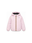 Impermeabile per bambina K Way Kids P. Le Vrai Claude 4.0 rosa con cappuccio K7141FW V18 K-WAY KIDS 