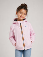 Impermeabile per bambina K Way Kids P. Le Vrai Claude 4.0 rosa con cappuccio K7141FW V18 K-WAY KIDS 