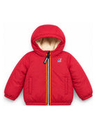 Giubbino per neonati K-Way Kids rosso con fodera in pile K7142RW X6R K-WAY KIDS 