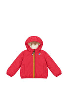 Giubbino per neonati K-Way Kids rosso con fodera in pile K7142RW X6R K-WAY KIDS 