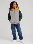 Giubbino per bambino K Way Kids multicolore con design a blocchi K7142TW T00 K-WAY KIDS 