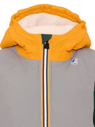 Giubbino per bambino K Way Kids multicolore con design a blocchi K7142TW T00 K-WAY KIDS 