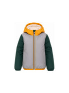 Giubbino per bambino K Way Kids multicolore con design a blocchi K7142TW T00 K-WAY KIDS 