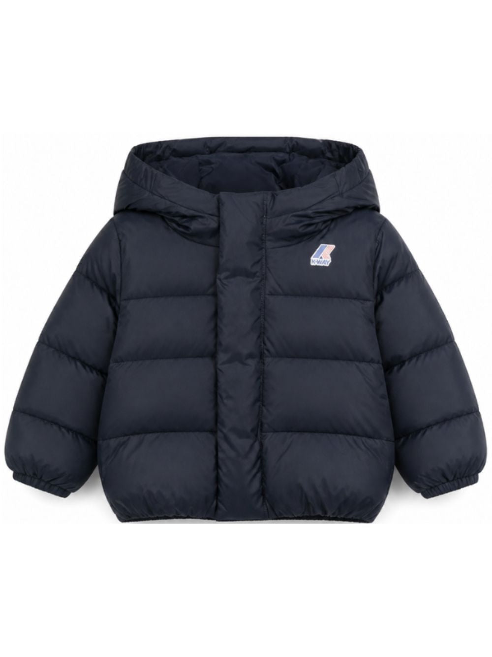 Giubbino per neonati K-WAY Kids blu con logo sul davanti K7142VW K89 K-WAY KIDS 
