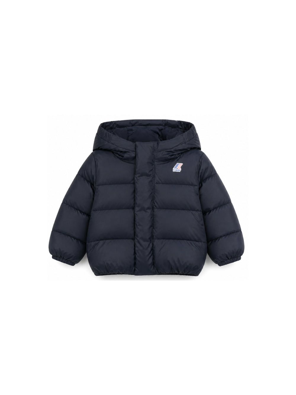 Giubbino per neonati K-WAY Kids blu con logo sul davanti K7142VW K89 K-WAY KIDS 