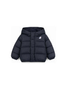 Giubbino per neonati K-WAY Kids blu con logo sul davanti K7142VW K89 K-WAY KIDS 
