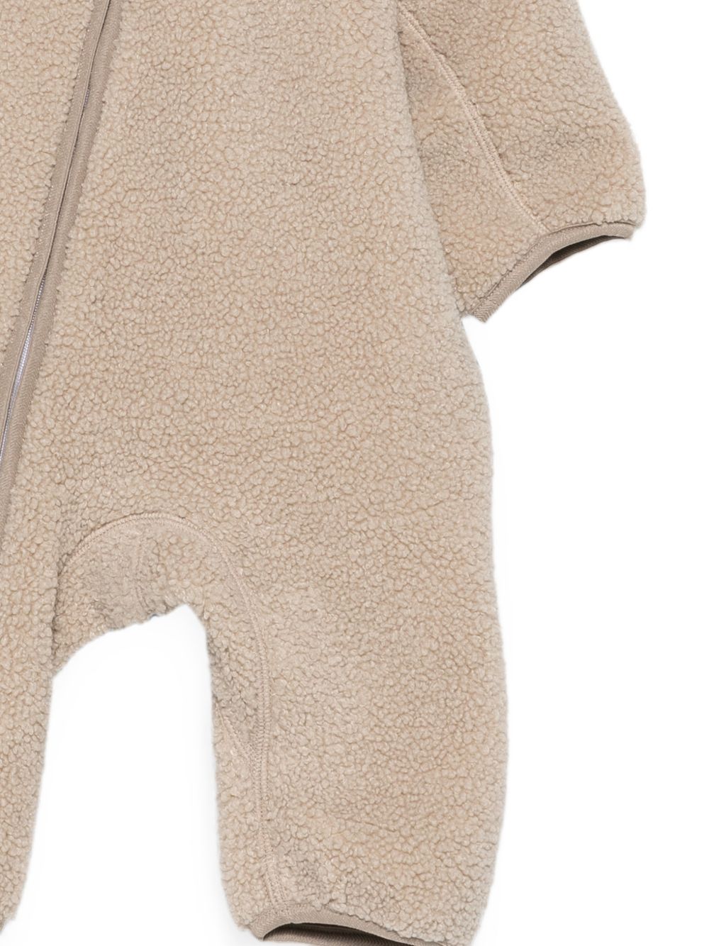Tutina in pile per neonati K Way Kids beige con cappuccio K8138YW XP2 K-WAY KIDS 