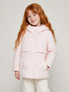 Giubbino per bambina K-WAY Kids rosa con design trapuntato K81528W W4U K-WAY KIDS 