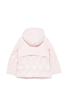 Giubbino per bambina K-WAY Kids rosa con design trapuntato K81528W W4U K-WAY KIDS 