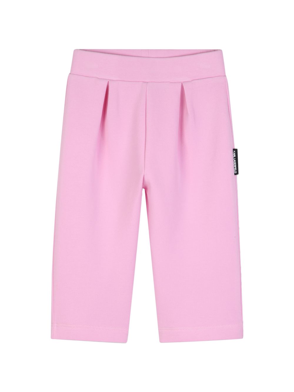 Set tre pezzi per neonata Karl Lagerfeld Kids rosa con stampa Choupette Z31293 47U KARL LAGERFELD KIDS 