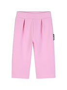 Set tre pezzi per neonata Karl Lagerfeld Kids rosa con stampa Choupette Z31293 47U KARL LAGERFELD KIDS 
