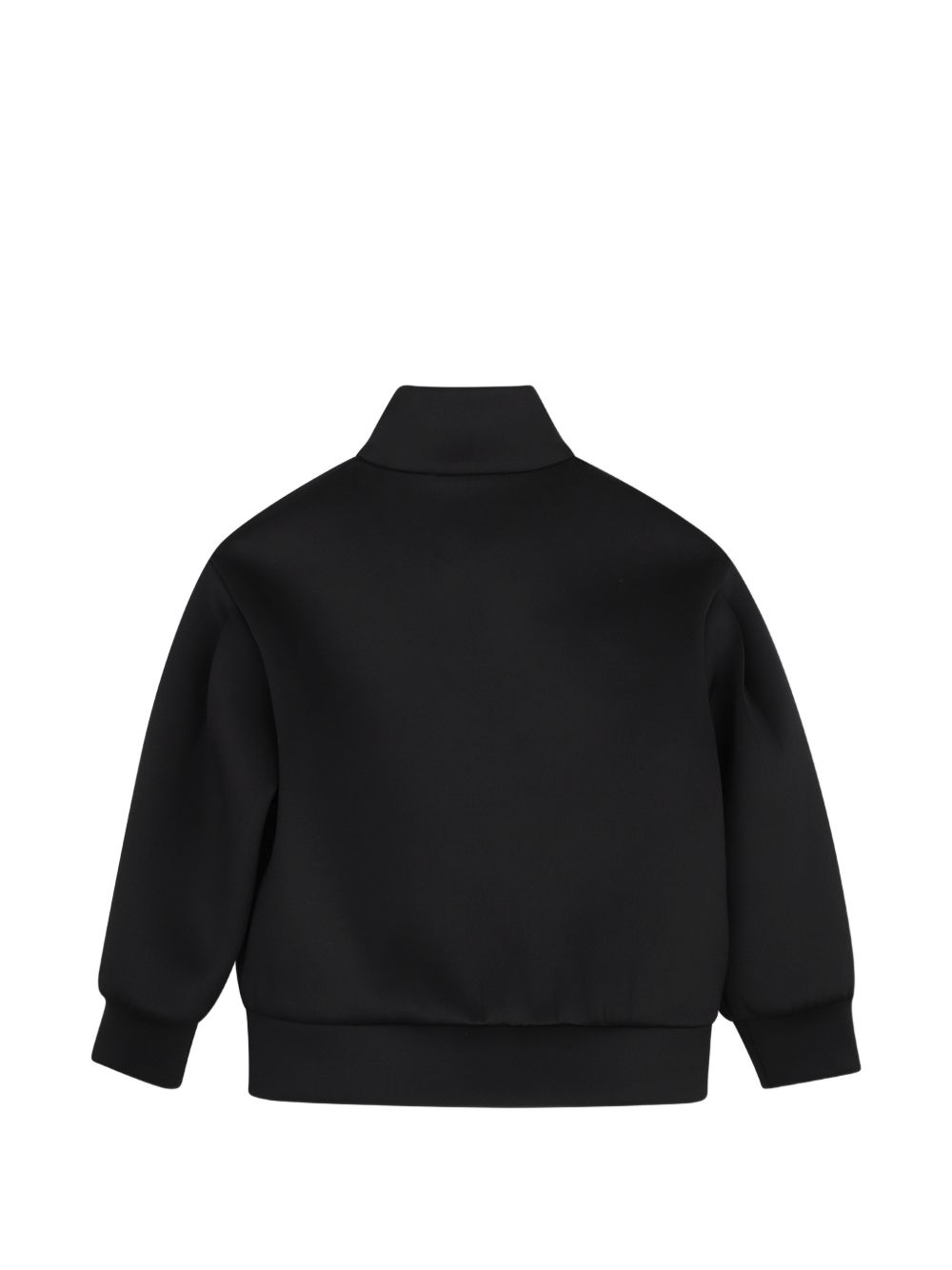 Felpa per bambina Karl Lagerfeld Kids nera con dettagli con strass Z31322 09B KARL LAGERFELD KIDS 