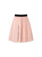 Gonna per bambina Karl Lagerfeld Kids rosa con design con pieghe Z31346 471 KARL LAGERFELD KIDS 