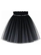 Gonna per bambina Karl Lagerfeld Kids nera stile tutù con paillette Z31347 N50 KARL LAGERFELD KIDS 
