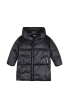 Piumino per bambino Karl Lagerfeld Kids nero con logo sulla tasca Z31355 09B KARL LAGERFELD KIDS 
