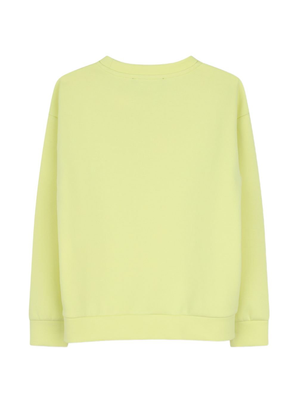 Felpa per bambino Karl Lagerfeld Kids verde con stampa logo Z31370 532 KARL LAGERFELD KIDS 