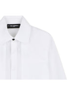Camicia per bambino Karl Lagerfeld Kids bianca con colletto classico Z31378 10P KARL LAGERFELD KIDS 