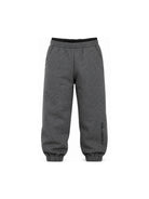 Pantaloni per bambino Karl Lagerfeld Kids grigi con stampa con logo laterale Z31382 A65 KARL LAGERFELD KIDS 