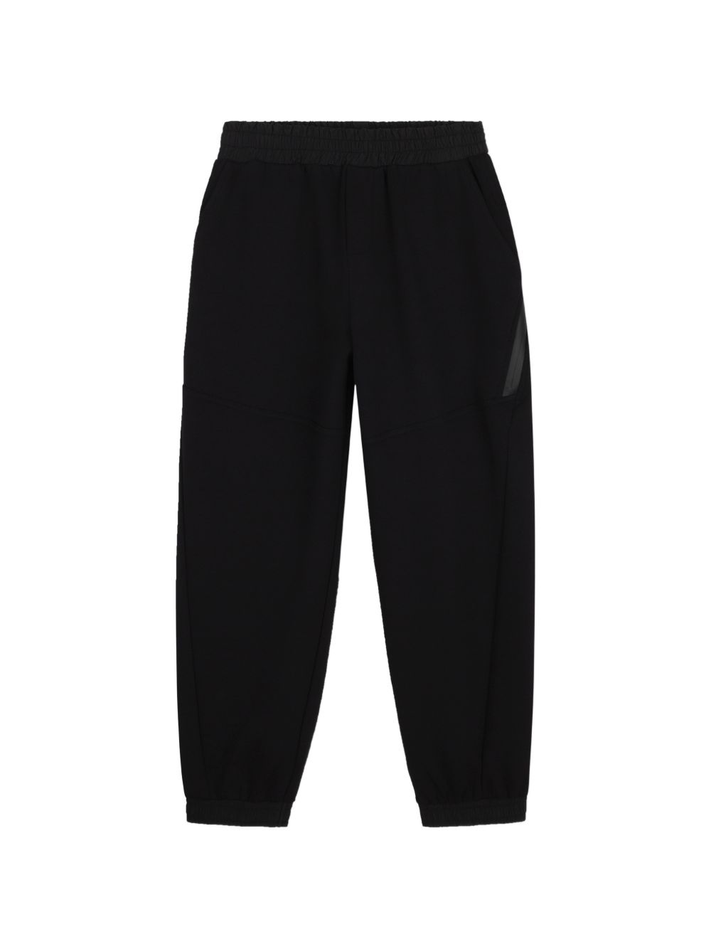 Pantaloni sportivi per bambino Karl Lagerfeld Kids neri con stampa Z31385 09B KARL LAGERFELD KIDS 